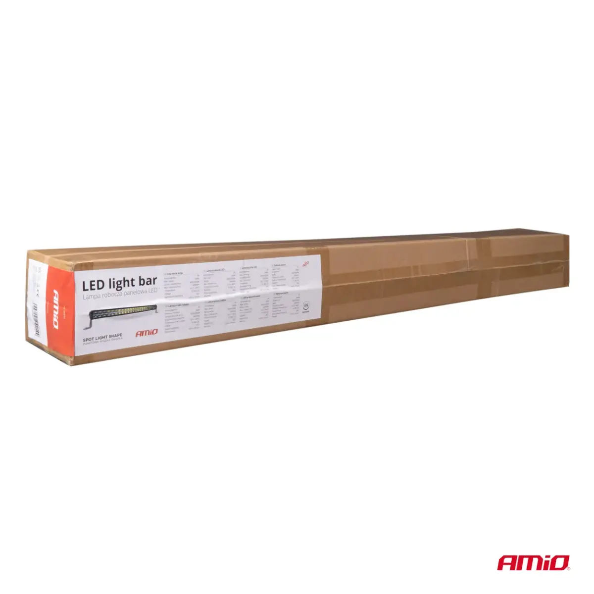LED BAR AWL73 panel work lamp 240W 6500K 8000lm 107cm 12V 24V AMIO-04214
