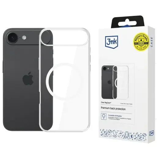 Case 3MK Clear MagCase for Apple iPhone 17 Air