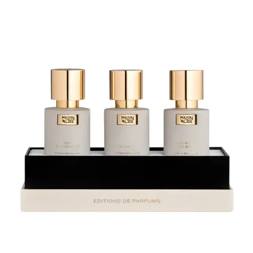 Chapitre 02 Set Maison De L'Asie: Bali Ha'i, Extrait De Parfum, Unisex, 15 ml + Bois d'Indonesie, Extrait De Parfum, Unisex, 15 ml + Les Nuits De Bali, Extrait De Parfum, Unisex, 15 ml