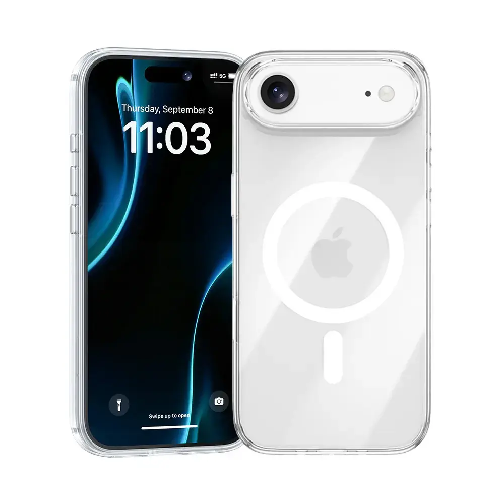 Benks Magnetic Crystal maciņš telefonam iPhone 17 Air caurspīdīgs