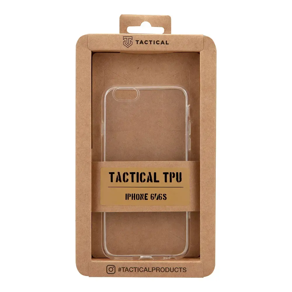 Tactical TPU Cover for Apple iPhone 6|6S Transparent
