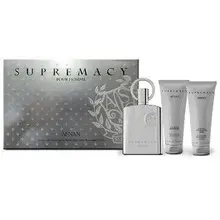 Supremacy Silver Gift set EDP 100 ml, shower gel 100 ml and aftershave balm 100 ml