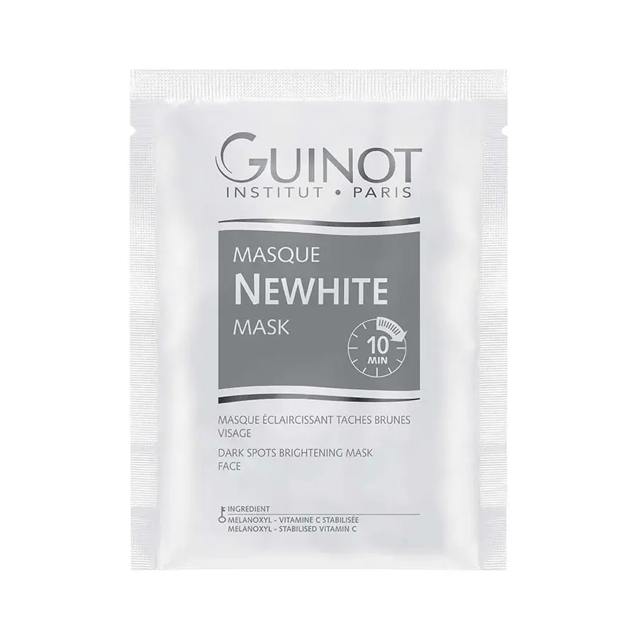 Set, Guinot, Newhite Instant, Vitamin C, Anti-Dark Spots, Day & Night, Cream Mask, For Face, 7 pcs, 40 ml