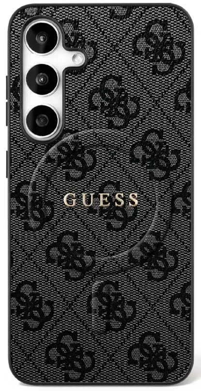 Etui Guess 4G Ring Classic Logo MagSafe   do Samsung Galaxy S25 FE czarny