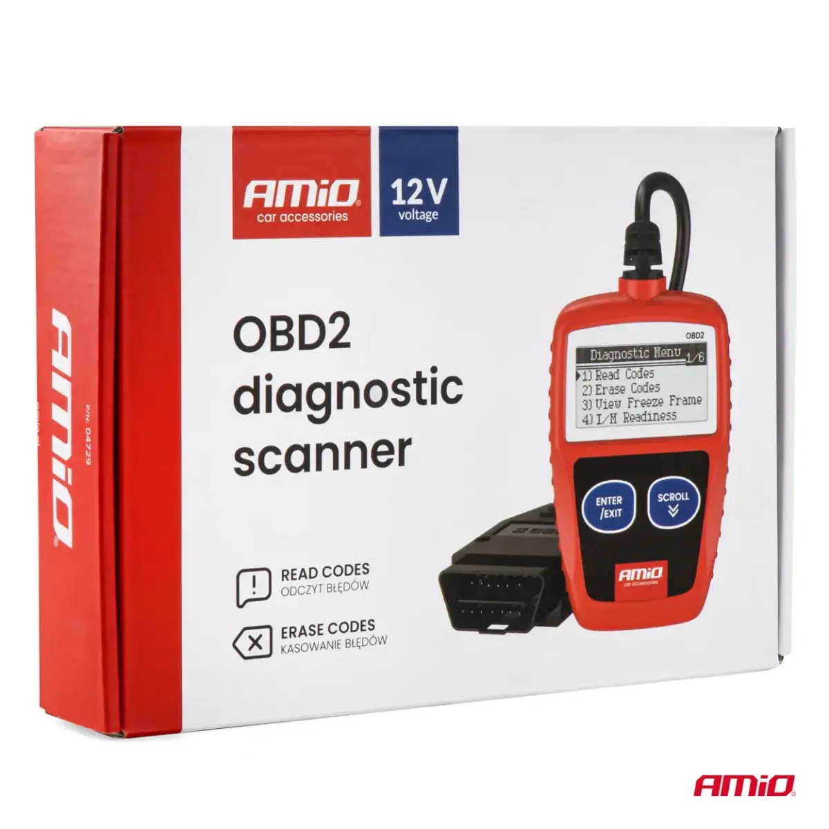 OBD2 diagnostic scanner AMIO-04729