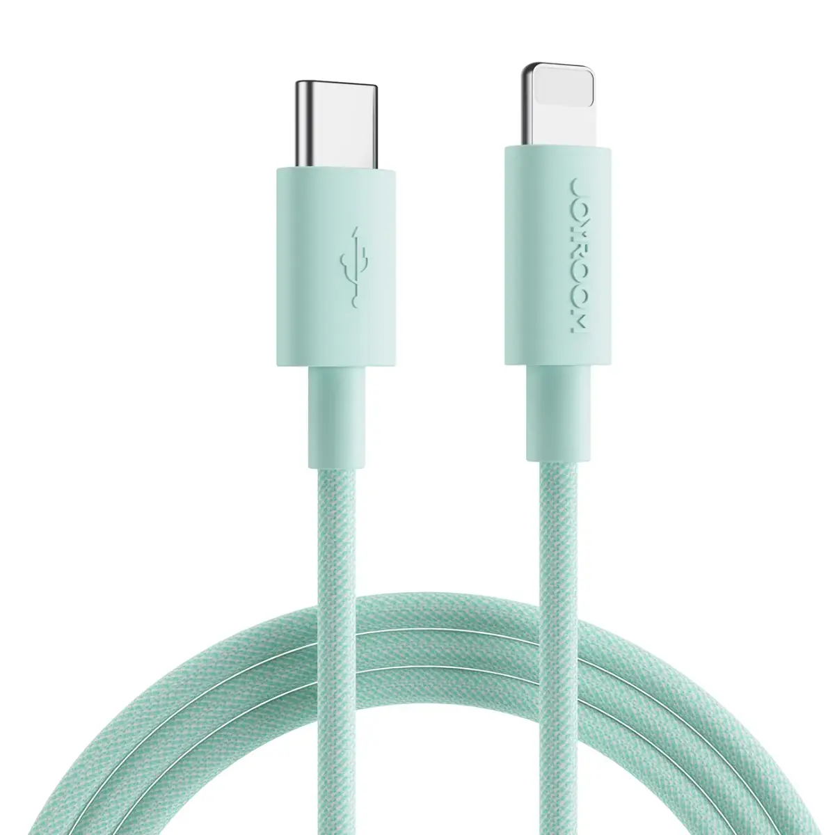 Joyroom durable USB Type C - Lightning cable for fast charging | data transmission 20W 0.25m green (S-02524M13)