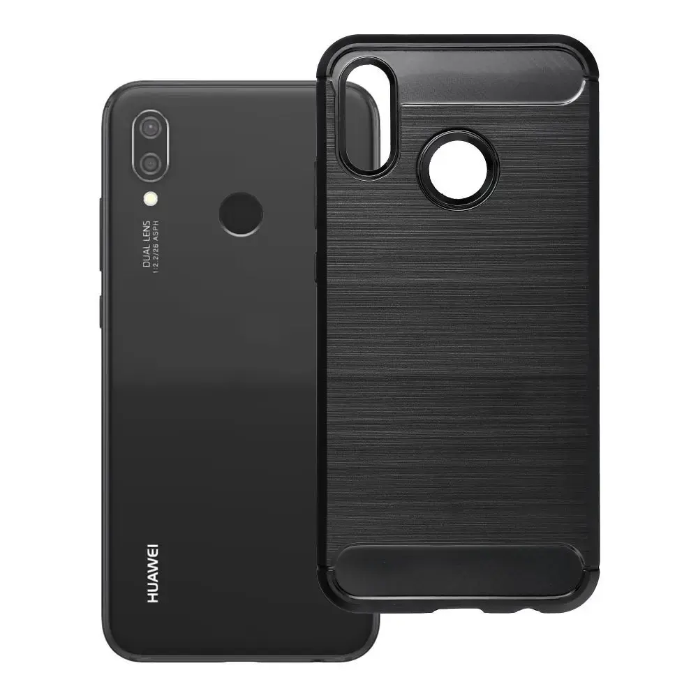 Case for Huawei P20 LITE Carbon 2.0 black