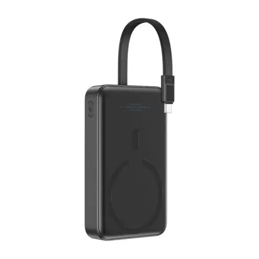 Baseus Mini Bayern Edition ārējais akumulators (powerbank) | 10000 mAh | 30W | USB-C, MagSafe | melns