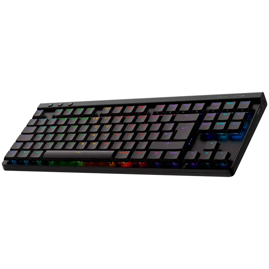 LOGITECH G515 LIGHTSPEED TKL Wireless Gaming Keyboard - BLACK - PAN - 2.4GHZ/BT - EMEA28i-935 - TACTILE