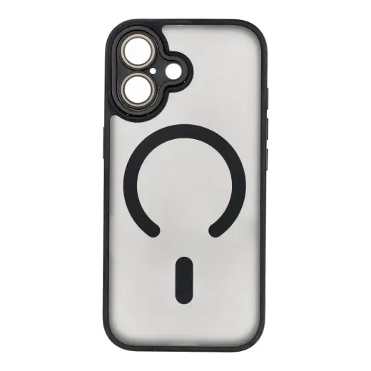 VARIETE MAG COVER maciņš ar MagSafe atbalstu telefonam iPhone 17 melns