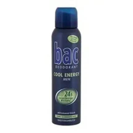 Bac Cool Deodorant Energy 24H - Deodorant for Men - 150ml