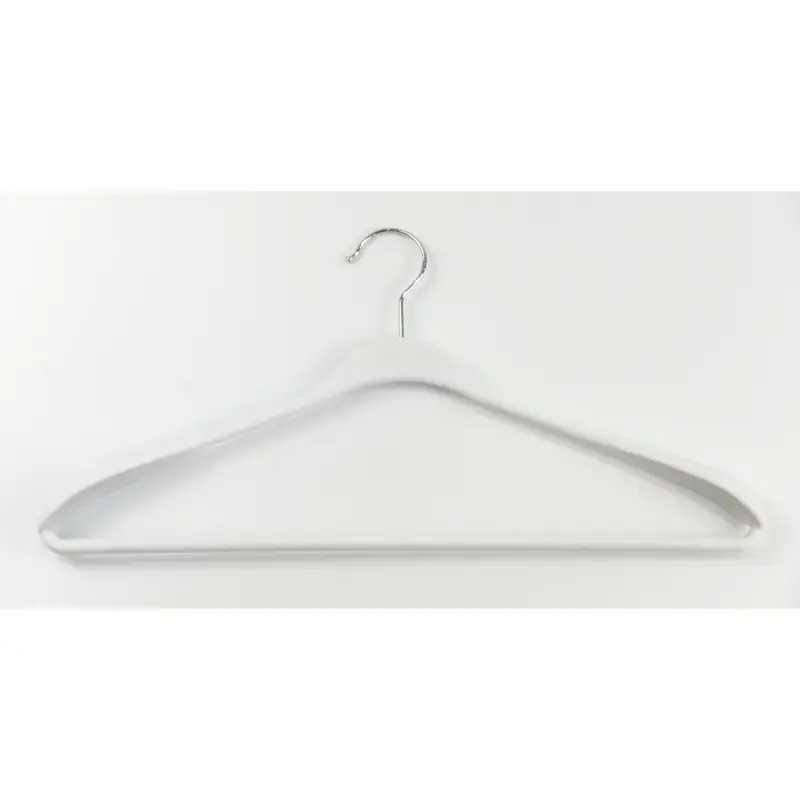 Drēbju pakaramie 2gab. plastmasas Soft Touch 45cm asorti, melni/zili/gaiši pelēki/balti