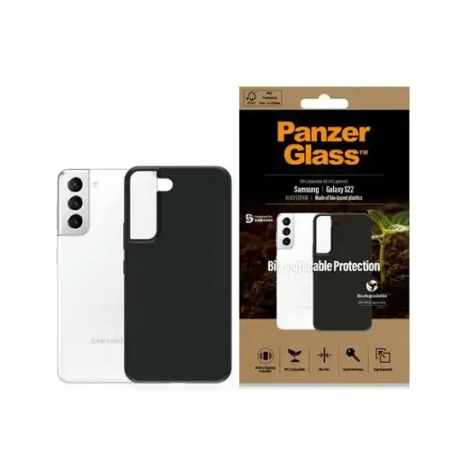 PanzerGlass Biodegradable Case Sam S22 G901 czarny|black 0374