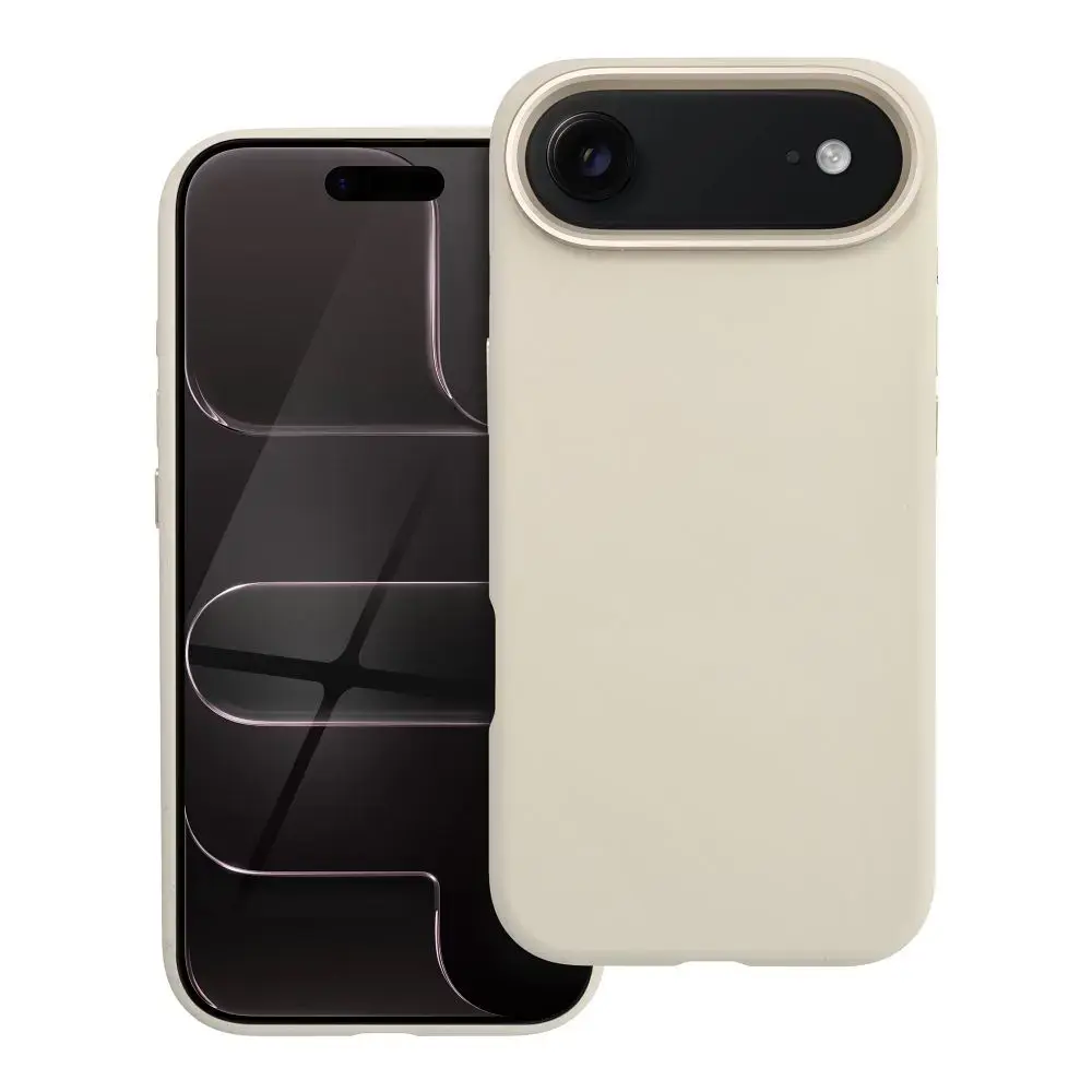 Forcell F-Protect Frame Premium maciņš ar MagSafe atbalstu telefonam iPhone 17 Air balts