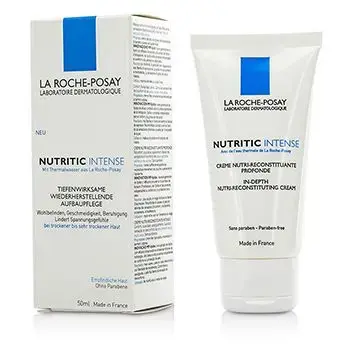 La Roche-Posay Nutritic Intense Moisturizing Cream 50ml - 100% Hypoallergenic - Face the Future