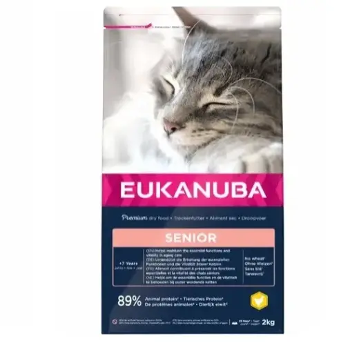 Sausā barība kaķiem - Eukanuba CAT Senior TOP CONDITION 7+ Chicken 2 kg