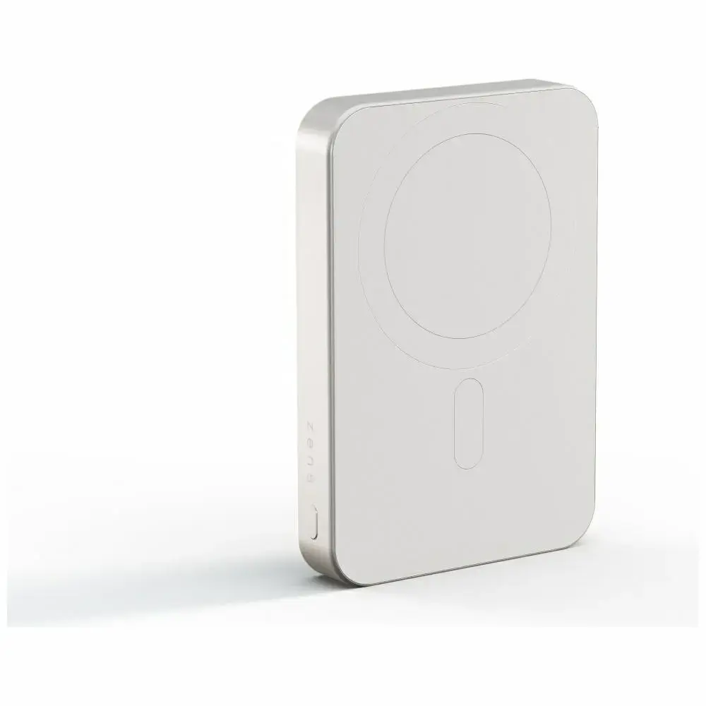 Zens Pro 1 Slim MagSafe Qi2 ārējais akumulators (powerbank) | 10 000 mAh | 15W | USB-C, MagSafe, Wireless | balts