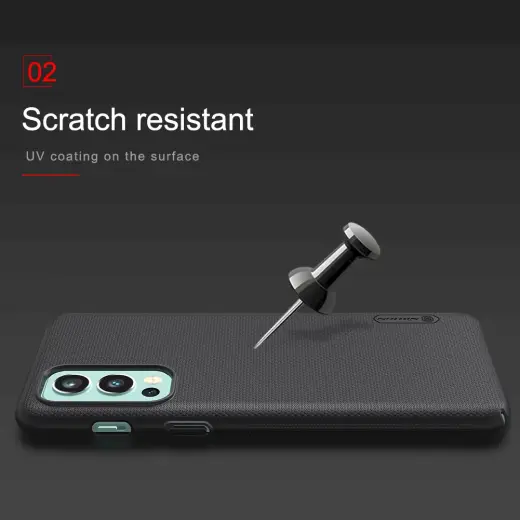 Nillkin Super Frosted Back Cover for OnePlus Nord 2 5G Black