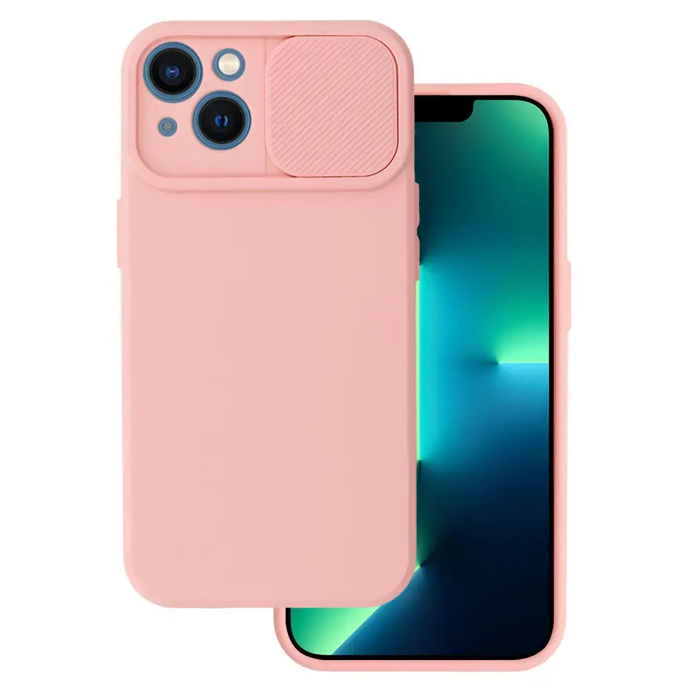 Camshield Soft for Iphone 14 Salmon