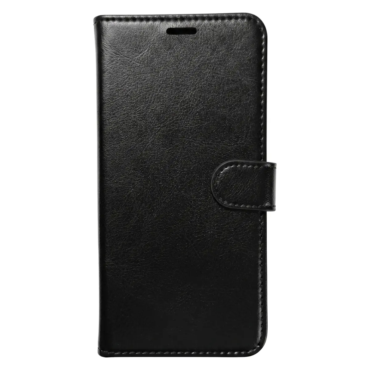 Smart Luxe ādas grāmatveida maciņš telefonam iPhone 17 Pro | iPhone 18 Pro melns