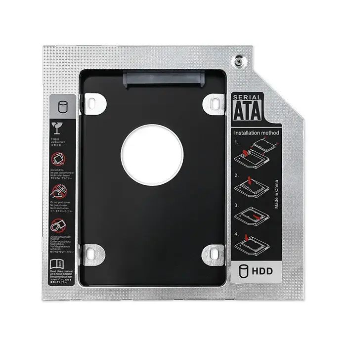 Qoltec HDD Caddy for laptop 2.5" HDD | 9.5 mm