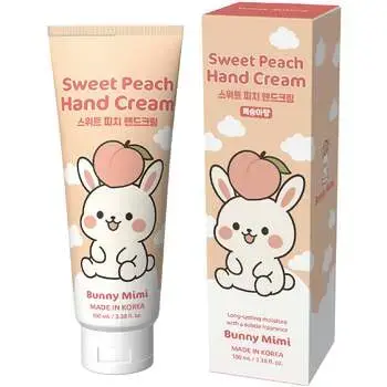 Bunny Mimi Hand Cream Sweet Peach - Krém na ruce pro děti 100ml