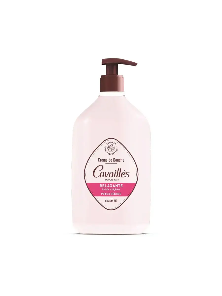 Roge Cavailles, Bio, Almond, Hydrating & Regenerating, Shower Cream, 750 ml