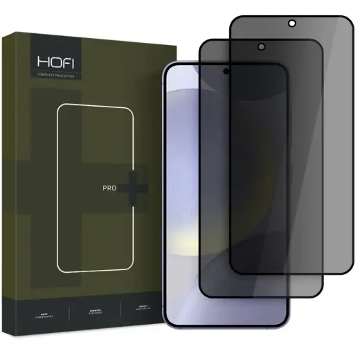 HOFI ANTI SPY karastatud klaas telefonile Samsung Galaxy S25 (privaatsusefekt)