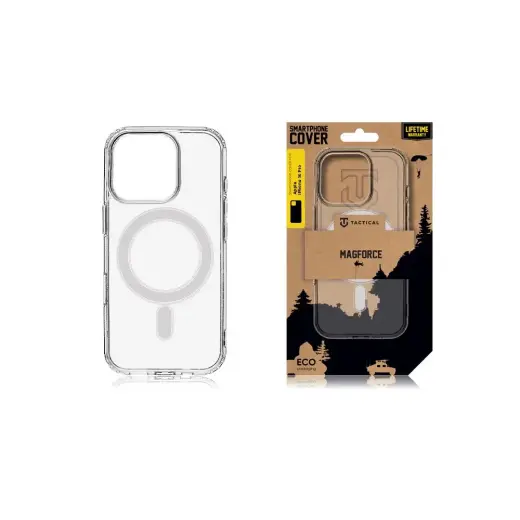Tactical MagForce Cover for Apple iPhone 16 Pro Transparent