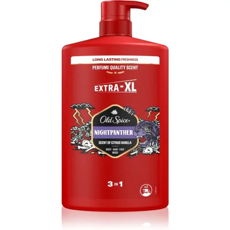 Old Spice Nightpanther Shower Gel for Men 1000 Ml