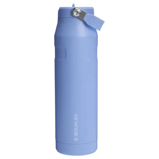 Thermos bottle with straw The IceFlow Bottle Flip Straw 2.0 1.06L hydrangea blue