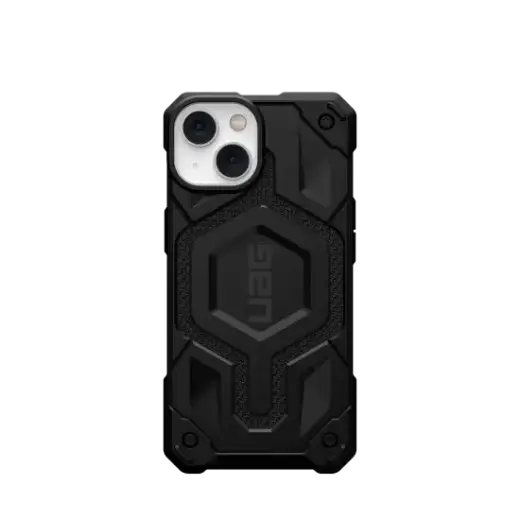 UAG Monarch - protective case for iPhone 13|14 compatible with MagSafe (kevlar-black)