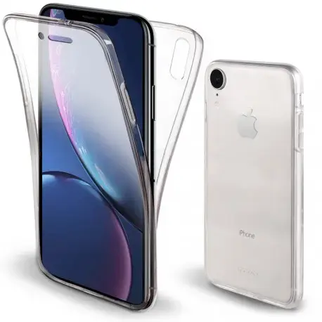 Fusion 360 Defense Protect Silicone Case For Apple iPhone XR Transparent