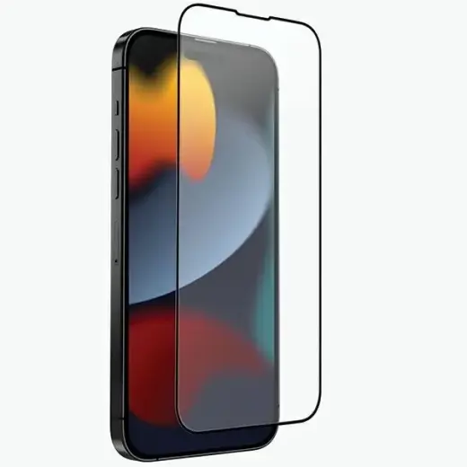 Uniq Optix Matte frosted tempered glass for phone iPhone 14 | iPhone 13 | iPhone 13 Pro with applicator