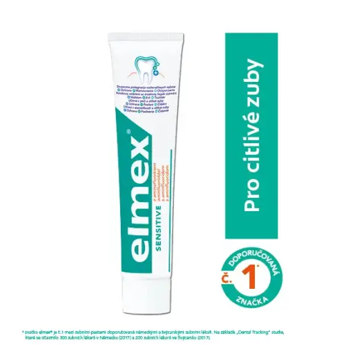 Elmex Sensitive Toothpaste for Sensitive Teeth 75 Ml