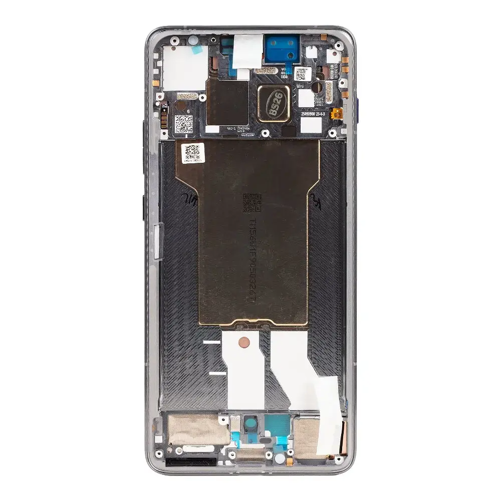 Motorola Edge 70 LCD Display + Touch Unit + Front Cover Gadget Grey (Service Pack)