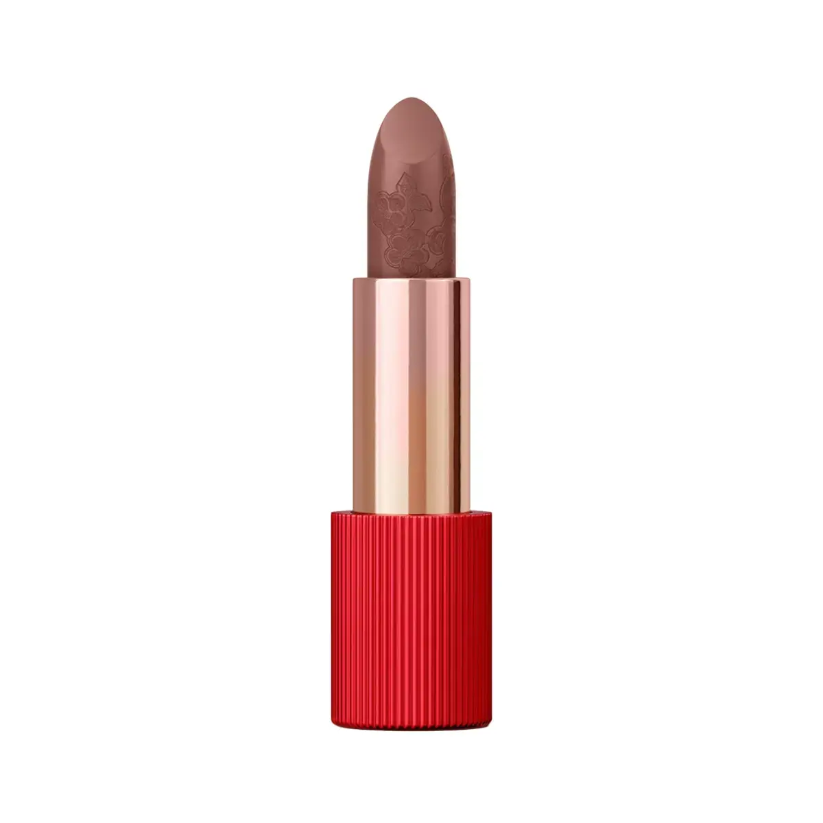 La Perla, Matte Silk, Matte Silk, Cream Lipstick, 111, Auburn Red, 3.5 g *Tester