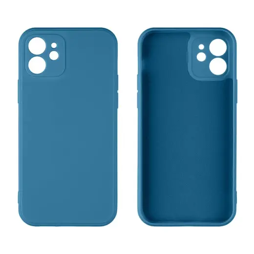 OBAL:ME Matte TPU Case for Apple iPhone 12 Dark Blue
