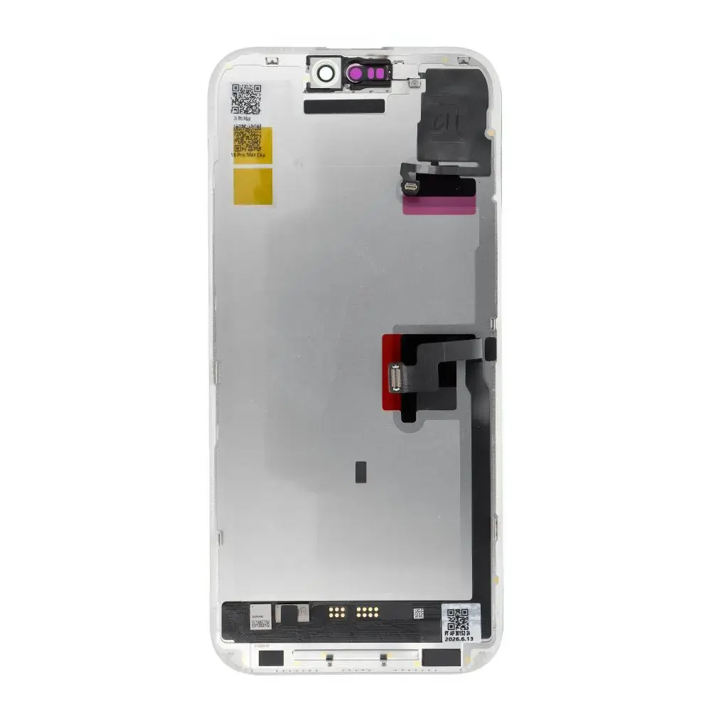 FixCell LCD Display for IPHONE 16 PRO MAX SOFT OLED 120Hz Proximity light sensor flex cable (Diagnosable: Used)