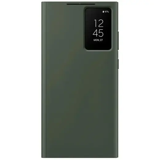 EF-ZS918CGE Samsung Clear View Case for Galaxy S23 Ultra Khaki
