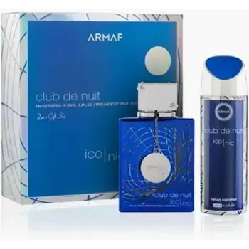 Armaf Club De Nuit Blue Iconic Dárková sada EDP 105 ml a tělový sprej 200 ml