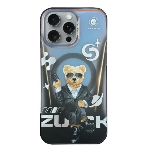 Zuck Bear Berlin Boss maciņš ar MagSafe atbalstu telefonam iPhone 16