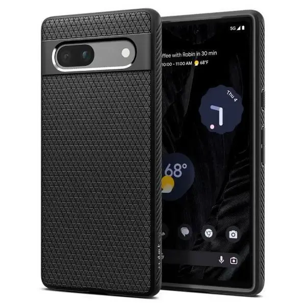 Spigen Liquid Air Google Pixel 7A czarny|matte black ACS05815