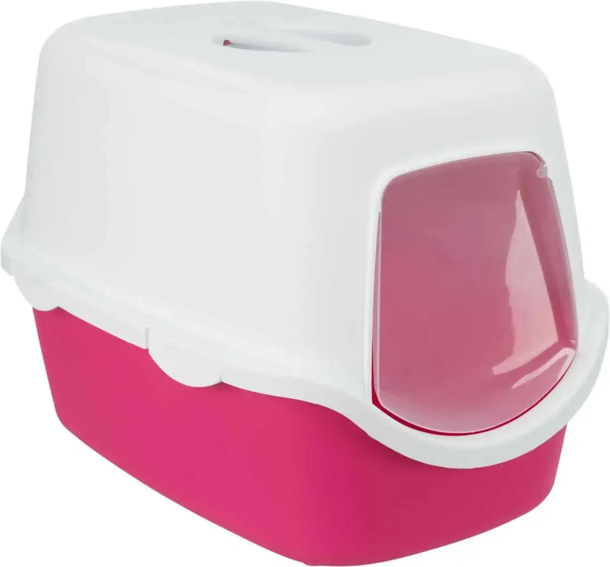 Closed cat litter tray - Trixie Vico cat litter tray, with hood, 40 × 40 × 56 cm