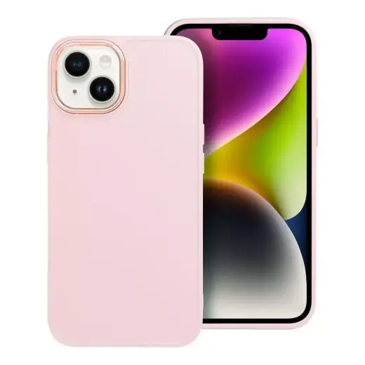 Fusion Frame back case silicone for Samsung A356 Galaxy A35 5G pink