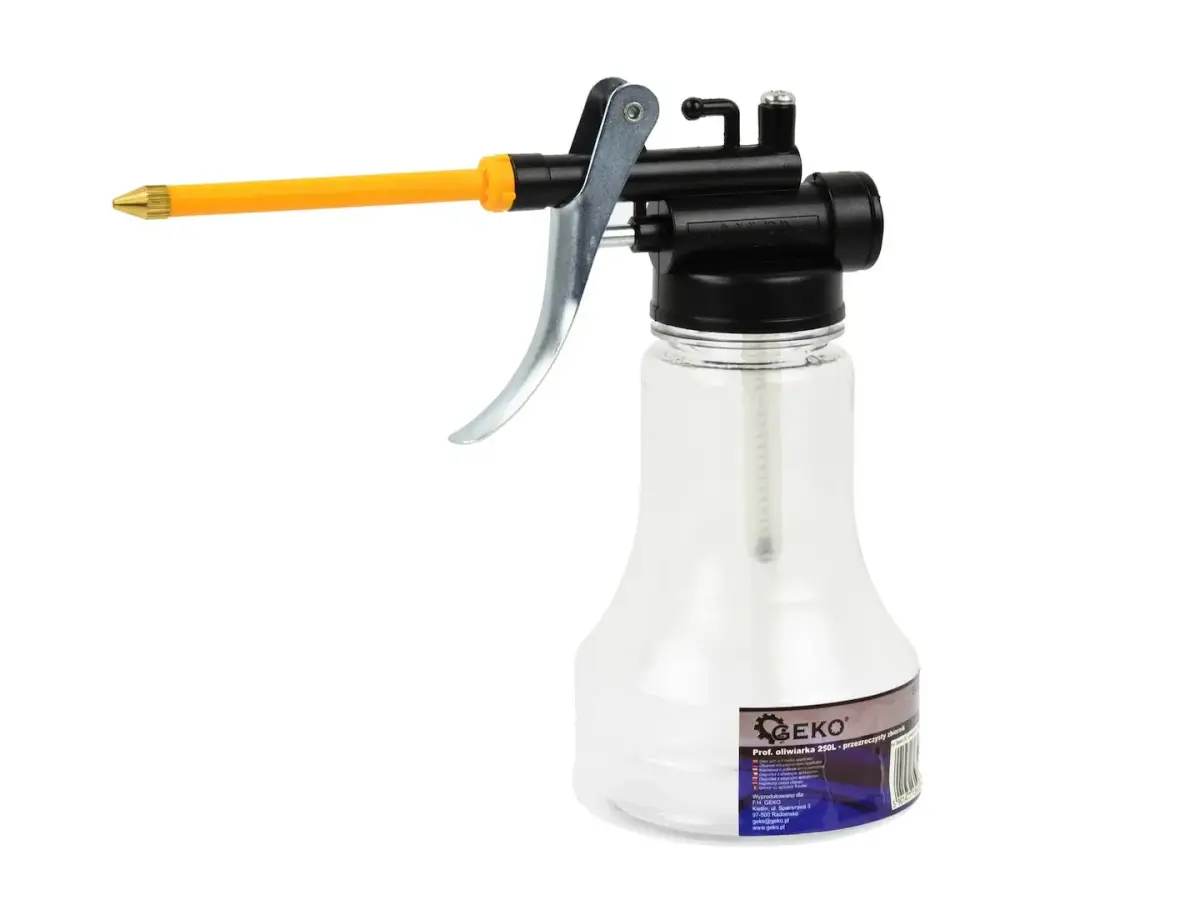 Eļļas širce 250ml - caurspīdīga tvertne
