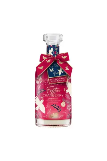 Debenhams the Fuzzy Duck Winter Wonderland Light up Bath Bubbles Decanter Gift