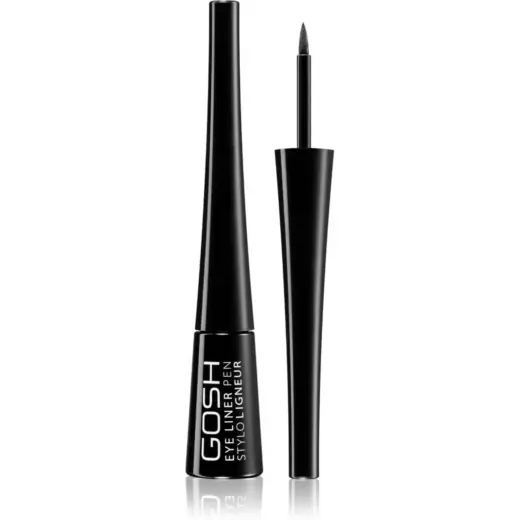 Gosh, Gosh, Liquid Eyeliner, 01, Black, 2.5 ml