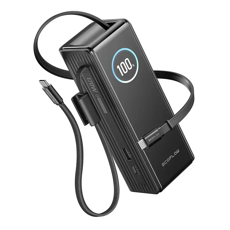 EcoFlow RAPID ārējais akumulators (powerbank) | 25 000 mAh | 170W | USB-C