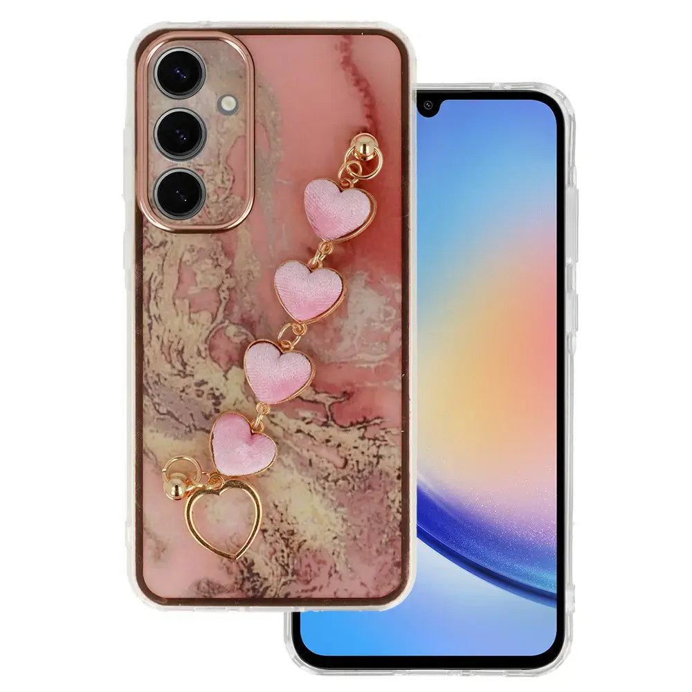 Trend maciņš telefonam Samsung Galaxy A25 (A256) rozā